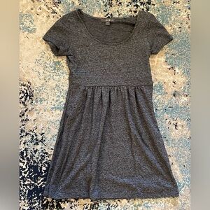 Twenty One Heather Gray Short Sleeve Dress *Excellent Cond* Sz S